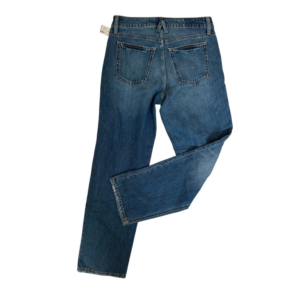 NWT Maurices Goldie Blues Legacy Straight Mid Rise Jeans Blue Size 8 Regular - Picture 2 of 7